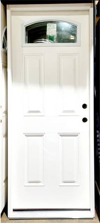 New 32" Camber Lite LH Inswing Fiberglass Exterior Entry Door 1
