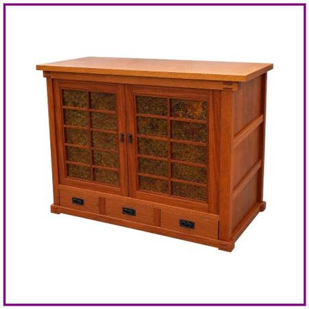 Berkeley Mills Audio/visual Tansu Cabinet With Shoji Doors. Estimate P 1