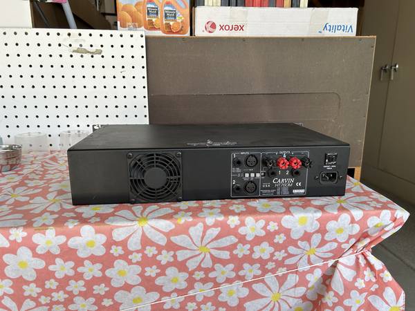 Carvin HT760M Amplificador Profesional de 750 W - Amplificador de Audio en Vivo - $200 (Oceanside)63436949010049124