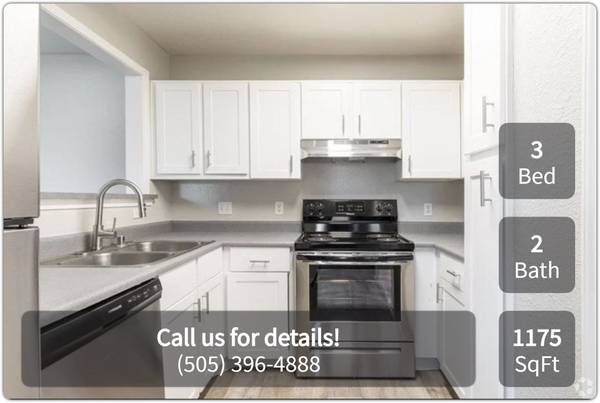 $2,086 / 3br - 1175ft2 - ¡Vistas deslumbrantes! ¡Ubicación privilegiada! 3 habitaciones / 2 baños! Pase hoy mismo! (Santa Fe)63806118459779122