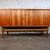 Exceptional Danish Modern Mid Century Shimmering Teak Credenza Bar LP 4 thumbnail