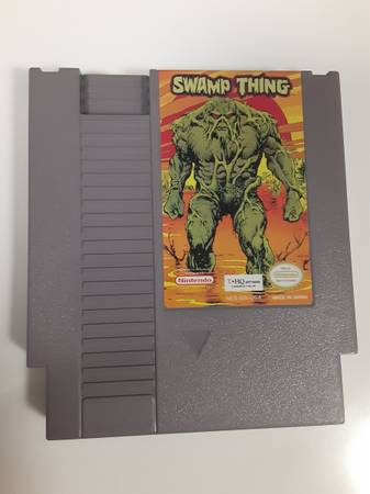 Swamp thing NES Authentic GAME 1