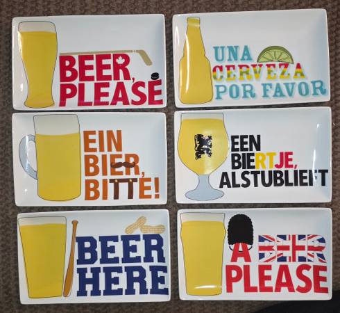 Appetizer Plates Set of 6 1