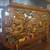 Solid wood carved Dragon and Phoenix room divider 1 thumbnail