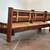 1970s solid walnut brazilian sofa 6 thumbnail