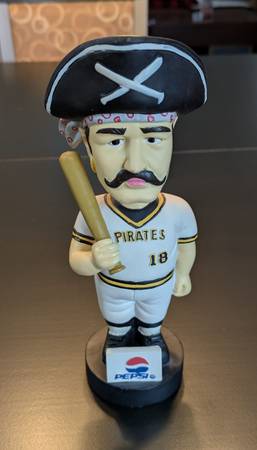 Pittsburgh Pirates Logo Man Bobblehead 1