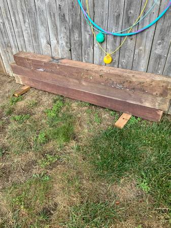 6by6by 6ft. Deck post 1