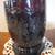 Dark Ruby Red Heavy Embossed Vase 1 thumbnail