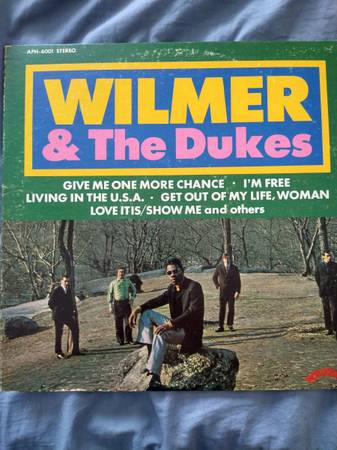 Wilmer & The Dukes Vinyl Record Album 1