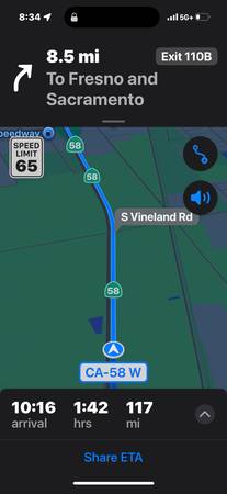 Rides for 15 + local or long distance (Fresno Or Clovis)63798796869763120