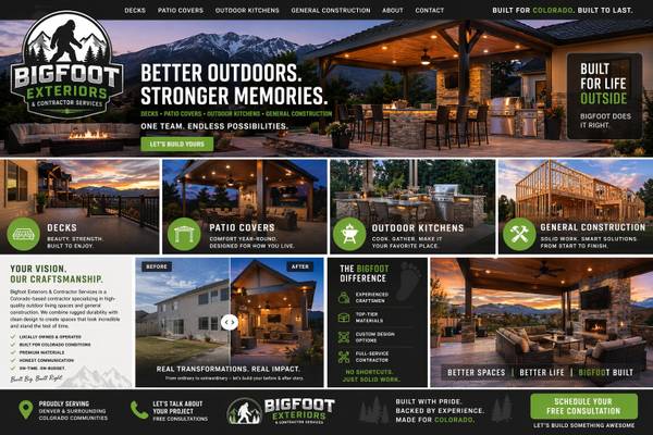 General Contractor for all type Builds Patio Covers, Decks,Remodel 1