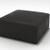 LIGNE ROSET Dark Chocolate LARGE WOVEN LEATHER Ottoman Coffee Table 11 thumbnail