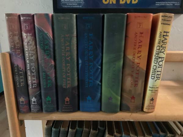 complete hardback Harry Potter Book Set 1-8 by J K Rowling 1