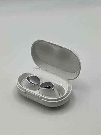 White Soundcore by Anker Space A40 Wireless Earbuds