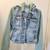 NWOT Denim Hoodie Size  XS   BONUS Gift Wrap 2 thumbnail