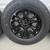 4- Black Powder Coated OEM GMC 18" rims w/275/65/18 tires 3 thumbnail