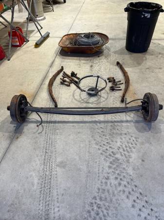 straight front axle 1
