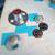 55 66 Ford Mustang Fastback coupe hub cap emblem & steering wheel horn 1 thumbnail