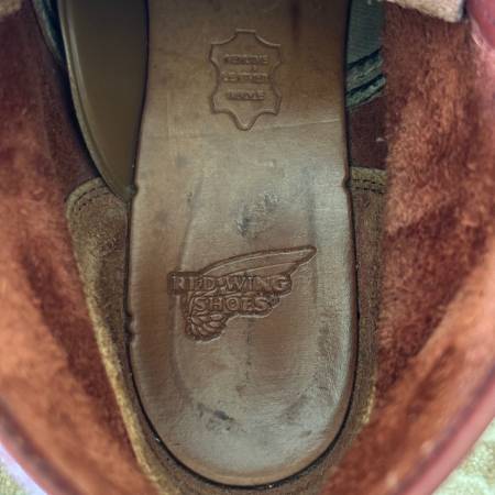 中古品　REDWING 9105 6INCH ROUND TOE BOOT Red Wing 9105 Classic 6
