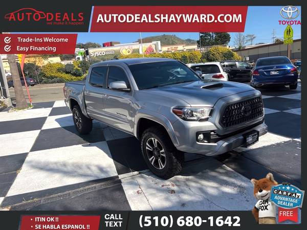 2019 Toyota Tacoma Double Cab TRD Sport Pickup 4D 4 D 4-D 5 ft - $33,999 (Auto Deals)63438506019713121