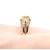 Exquisite Yellow Diamond Engagement Ring in 14k Yellow Gold 10 thumbnail
