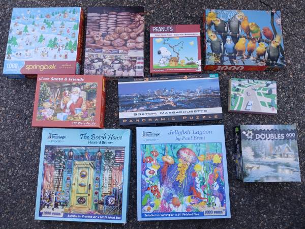 Puzzles $2 each 1