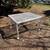 Vintage mid century modern white steel patio end table 1 thumbnail
