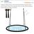 🍀 WALSPORT 40" Flying Saucer Round Tree Swing LIKE NEW 4 thumbnail