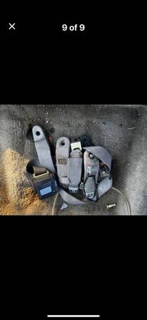 87-93 Mustang Seat belts 1
