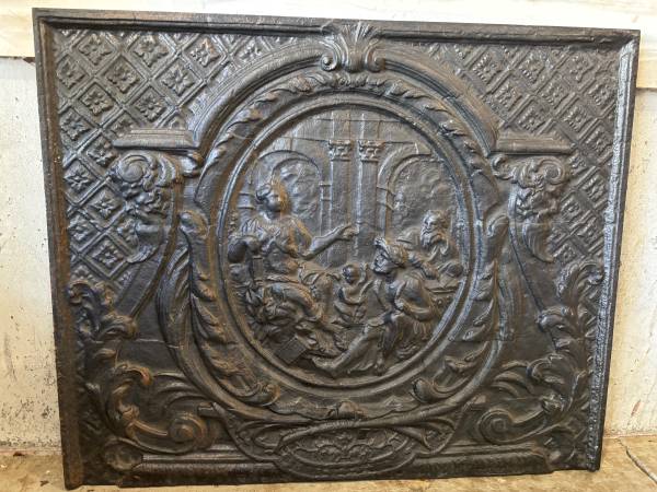Cousances Fireplace Fireback Beautiful 1