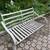 Set of cast aluminum patio deep seat gray loveseat and two chairs with 8 thumbnail