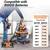 RIDGID 18v Brushless 9 gallon Vacuum with accessories 12 thumbnail