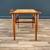 Mid-Century Modern Sculpted Walnut & Cabe Stool, c.1960’s 5 thumbnail