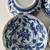 Vintage Utsuwa Japanese Blue and White Scallop Edge Bowl 6.5” (5 available) 4 thumbnail