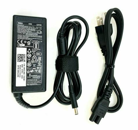 "Genuine"Dell 65w 19.5V/3.34A Dell AC Adapter Charger/Brick 1