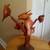 Bird Lovers! Unique Carved Solid Wood Birds on Branches 2 thumbnail