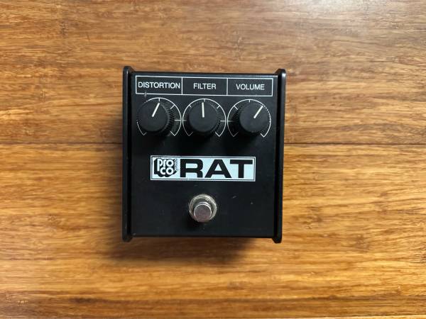 ProCo RAT Whiteface Distortion Pedal 1