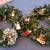 CHRISTMAS WREATHES W/ HALLMARK KEEPSAKE ORNAMENTS 1 thumbnail