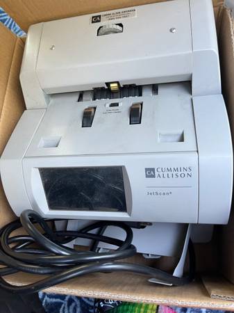 Cash counting machine 1