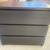 Dresser,3 ez open drawers,stops,black,clean,hlp dlvr. 1 thumbnail