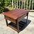 Mid Century Modern Lane Walnut Wood Sleigh Leg Nightstand End Table 4 thumbnail