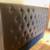 King size brown leather like tufted headboard 1 thumbnail