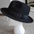 VINTAGE WOMEN'S 100% WOOL WATERPROOF GARMENT COMPANY FEDORA/HALLOWEEN 2 thumbnail