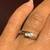 White Gold Ring (Size 5) with 3 Natural Diamonds Stones 2 thumbnail