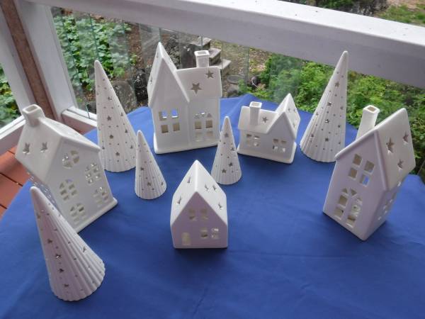 Ceramic Holiday Village 1