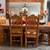 Mexican Rustic 7 pc Dining Set 1 thumbnail