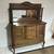 Antique Quarter Sawn Oak Buffet Server w/ Removable Mirror 48” W 13 thumbnail
