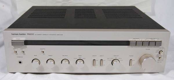 Harman Kardon PM650 Integrated Amplifier 1