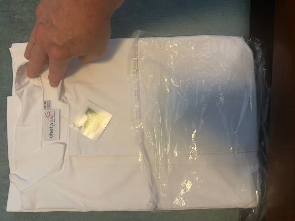 Chefwear jackets, Teflon , all 10 for $40,  of them all XL - $463435861827843124
