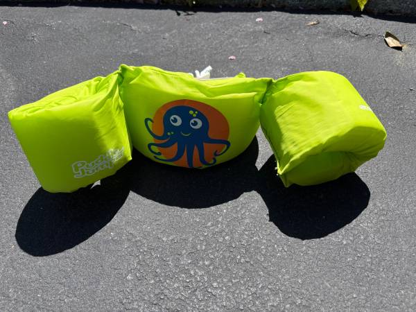Puddle Jumber Life Jacket Swim Vest Octopus Design U.S. Coast Guard Ap 1